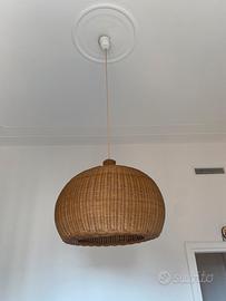Lampada rattan