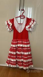 Vestito carnevale spagnola bambina 6/8 anni - Tutto per i bambini In  vendita a Milano