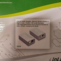 Adattatore audio da micro usb a coassiale