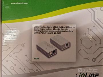 Adattatore audio da micro usb a coassiale