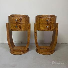 Copia comodini stile art deco