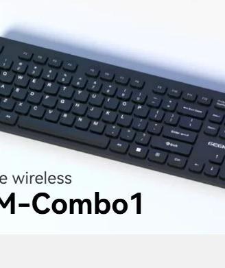 Kit Geekom Tastiera e mouse Wireless Nuovo