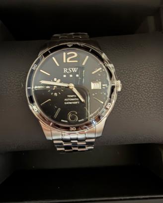 Rsw - Orologio automatco quadrante nero