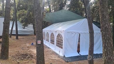 4x8m tendone per campeggio o feste, PVC 800