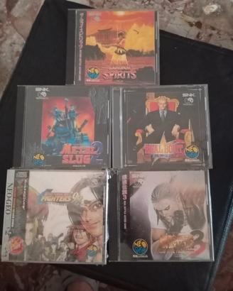   5 giochi neo geo cd