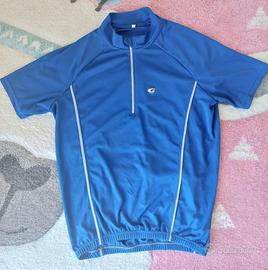 Maglietta a mezza manica da ciclista gimer blu L