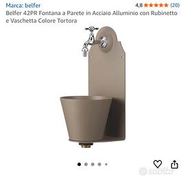 Lavandino / fontana a parete con sifone