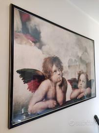 angeli di Raffaello 100 x 140 incorniciato