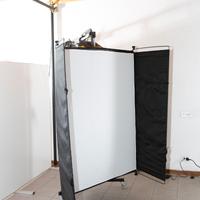 MANFROTTO WIND-UP 3 sezioni +WINDOW LIGHT