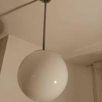 Lampadario sfera razionalista anni 30 40 50