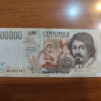 Banconota da 100 mila lire 
