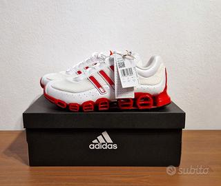 Sneaker Adidas Megaride, bianco rosso, n.44 e 2/3