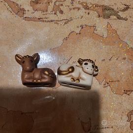 thun bue e asinello piccoli adattabili presepe