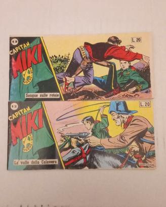 Capitan Miki 1953 Strisce N 12 13 Nuova Serie