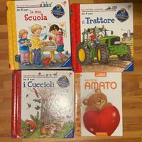 Lotto di 4 libri per bambini – età dai 4 anni
