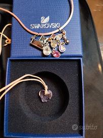 coppia ciondoli Swarovski originali 