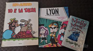 3 Libri Lupo Alberto,  Lyon e Molly Moon