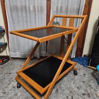Carrello portavivande Foppapedretti in legno