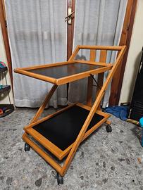 Carrello portavivande Foppapedretti in legno