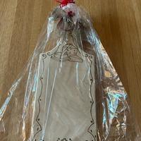 Tagliere in legno decorato a fuoco 