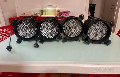 N°4 LED Par64 MKII RGBW 10mm black