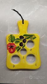 Sottopentola in ceramica artigianale