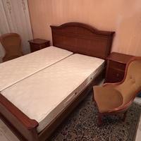 Camera da letto in arte povera