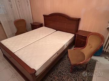 Camera da letto in arte povera