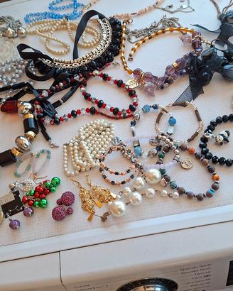 lotto bigiotteria vintage 