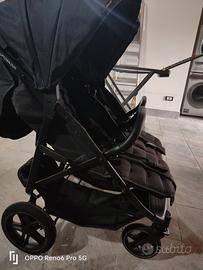 Passeggino doppio gemellare
