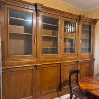 Mobile libreria in legno di rovere