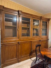Mobile libreria in legno di rovere