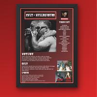 Poster o quadretto A4 Album noyz narcos Salmo