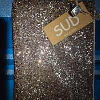 pochette / bustina oro glitter SUD