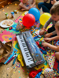 Tastiera pianoforte elettrica 37 tasti portatile