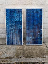 2 pannelli fotovoltaici policristallino