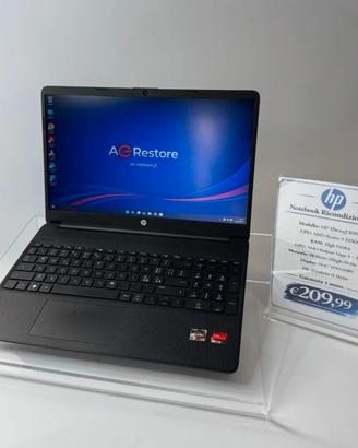 Notebook HP 15.6" | Ryzen 3 | 12GB | SSD 256GB