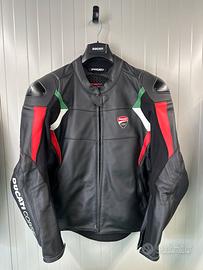 Giacca moto in pelle originale Ducati Corse TG 54