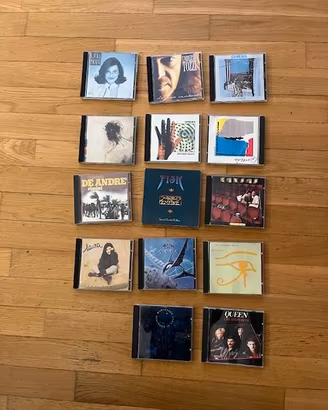 cd musica internazionale (inglese ed italiana)