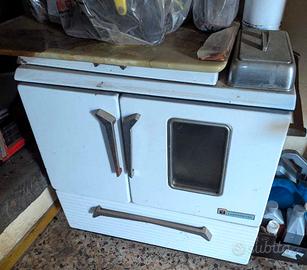 stufa a legna vintage lagermania