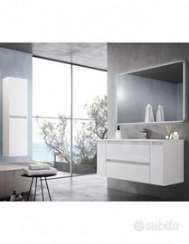 mobile bagno bianco 120cm