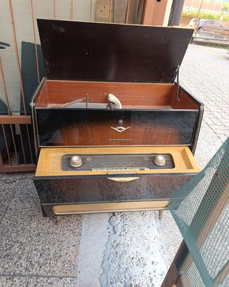 radio giradischi grundig