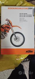 manuale uso e manutenzioni ktm exc 2004