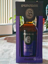 scotch whisky springbank 18 