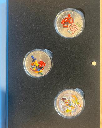 Trittico monete Jacovitti anno 2024