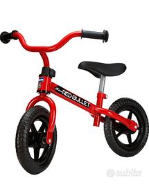NUOVA chicco red bullet prima bici senza pedali