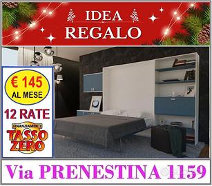 Letto a Scomparsa 2 piazze_12 rate €145 TASSO ZERO
