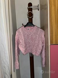 Maglione Donna Rosa Melange