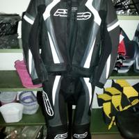 Tuta moto in pelle axo