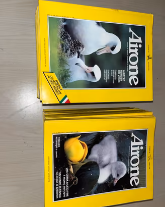Lotto 43 riviste AIRONE ( n.29 al 71) anni 1983-87